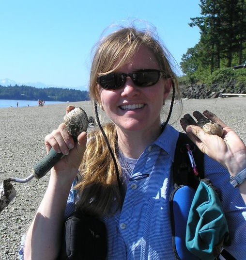 Kim Successful Clam Dig