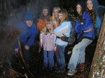 Homeschool Classes in Bellingham, Olympia and Vancouver Learn to Prepare for Emergencies Including How To Build an Emergency Shelter and Make Fire